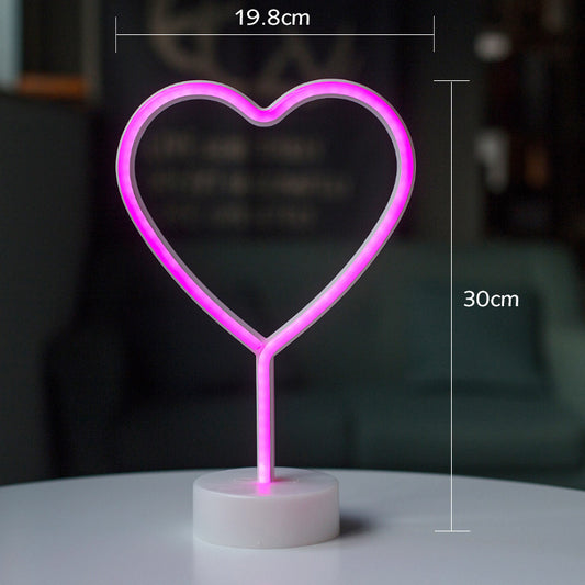 Heart LED Modeling Lamp