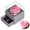 Jewelry Box Preserved Flower Rose Necklace Box