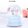 Creative Couple Gift Crystal Ball Birthday Gift Home Decoration Floating Snow Music Box