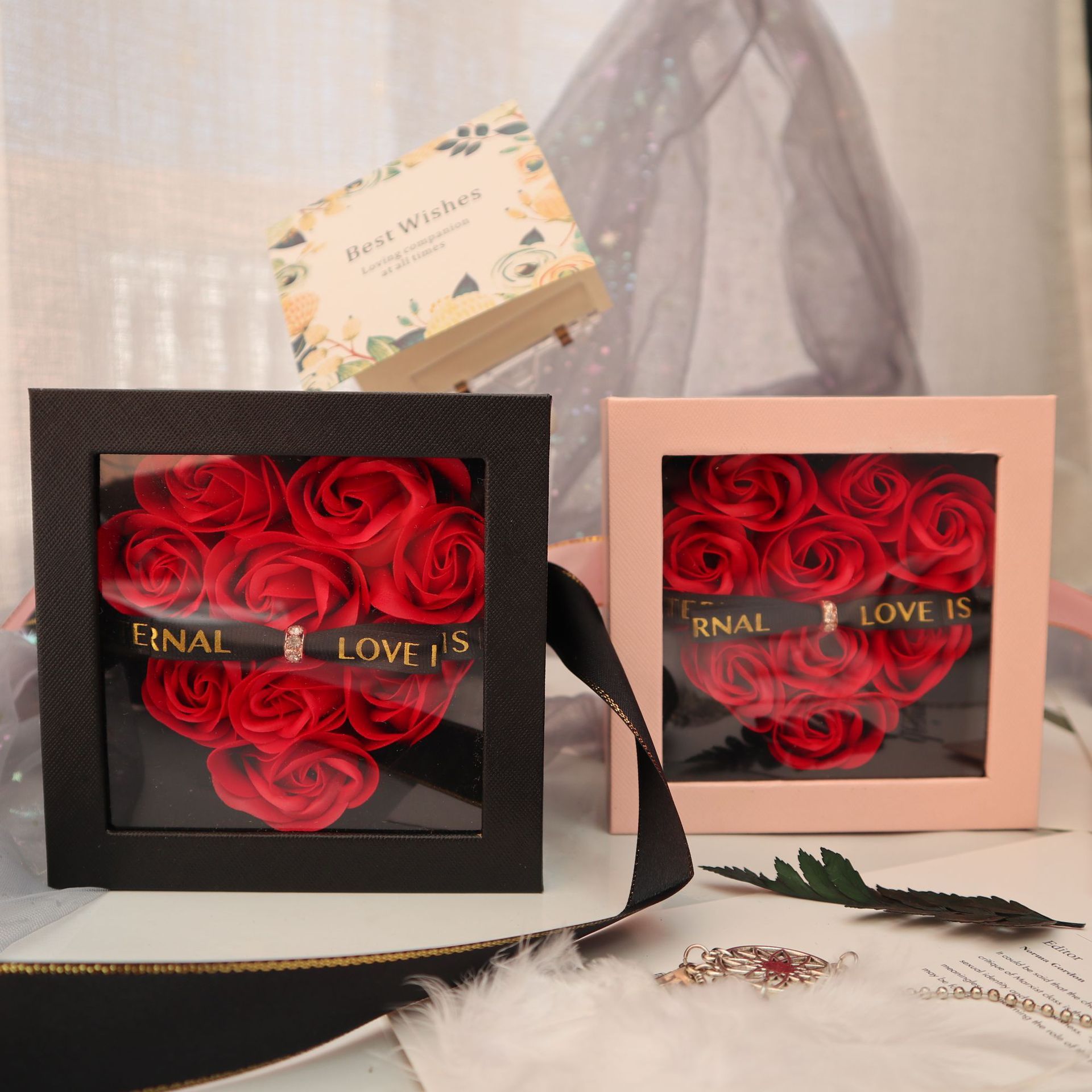 Creative Birthday Gift Rose Skylight Gift Box